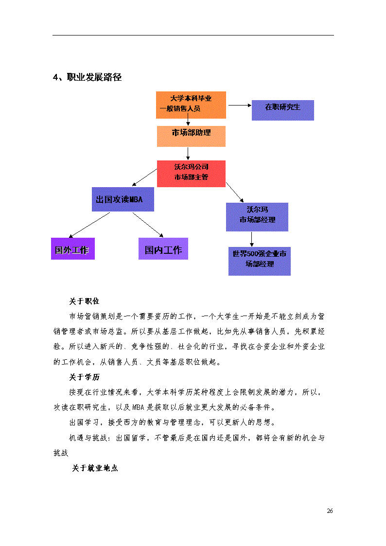 职业规划与职业发展路径规划_职业生涯规划书中的职业发展路径