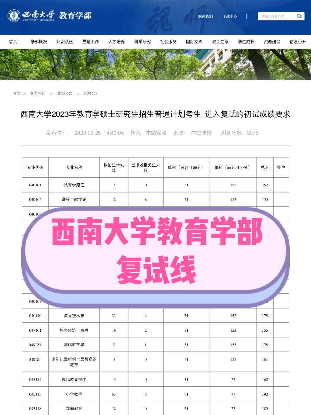 西南大学教育学_西南大学教育学院