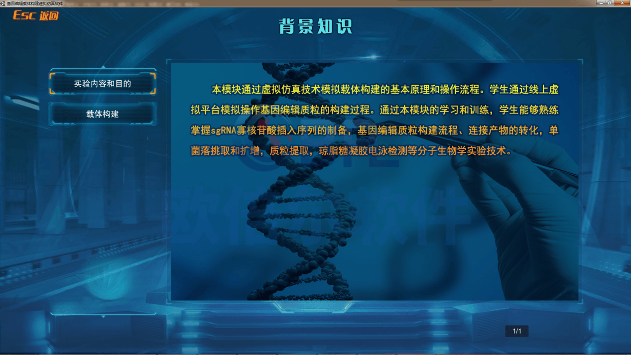 分子生物学实验专业：基因编辑实验的分子生物学技术的简单介绍