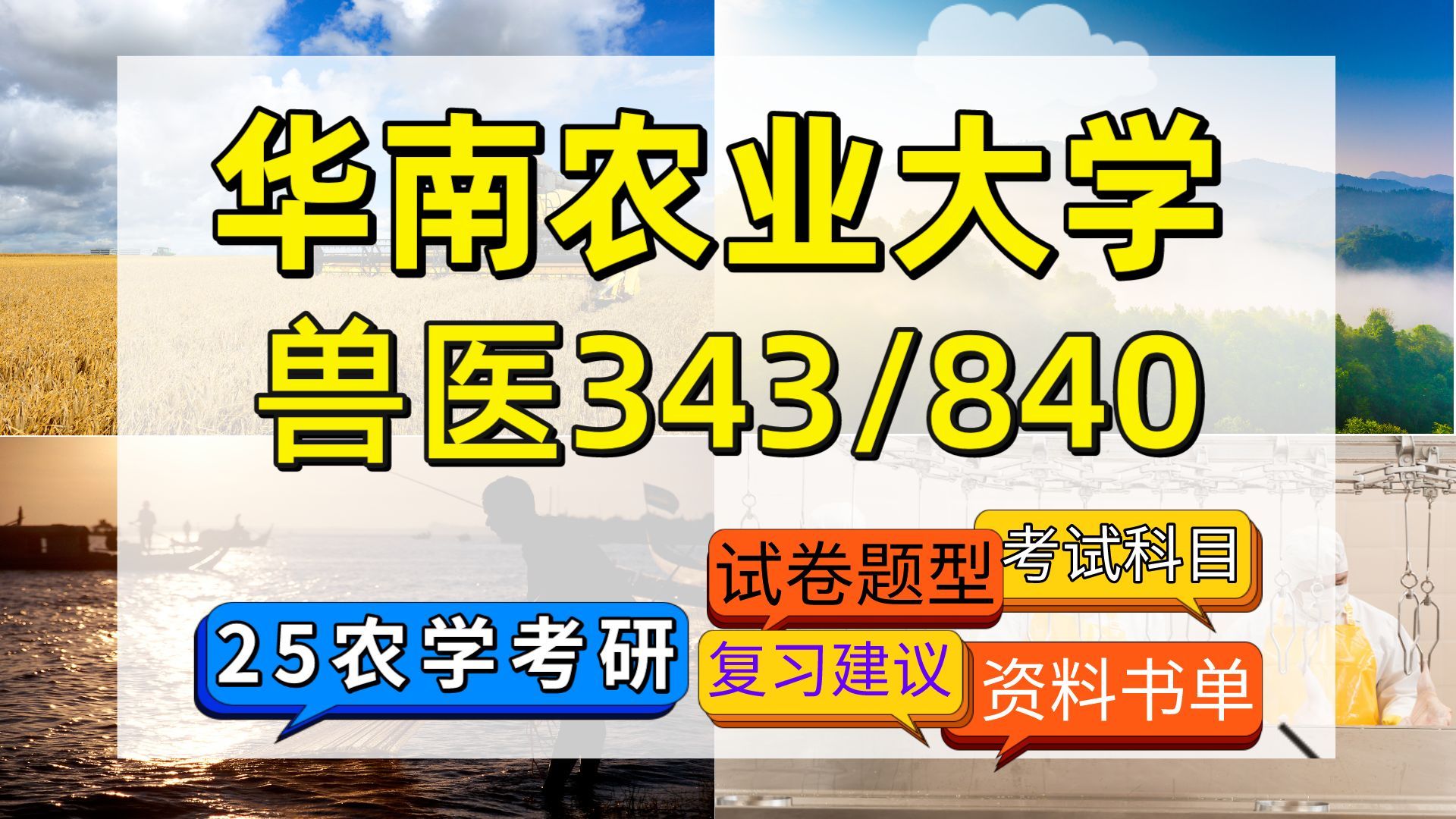 华南农业大学兽医_华南农业大学兽医学硕分数线