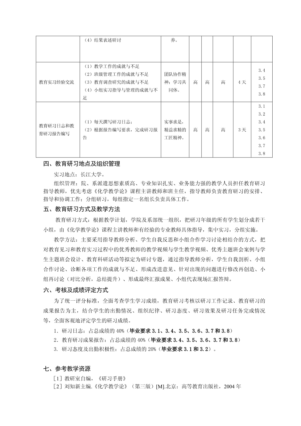 化学专业课程与环境保护意识培养_化学专业课程与环境保护意识培养方案