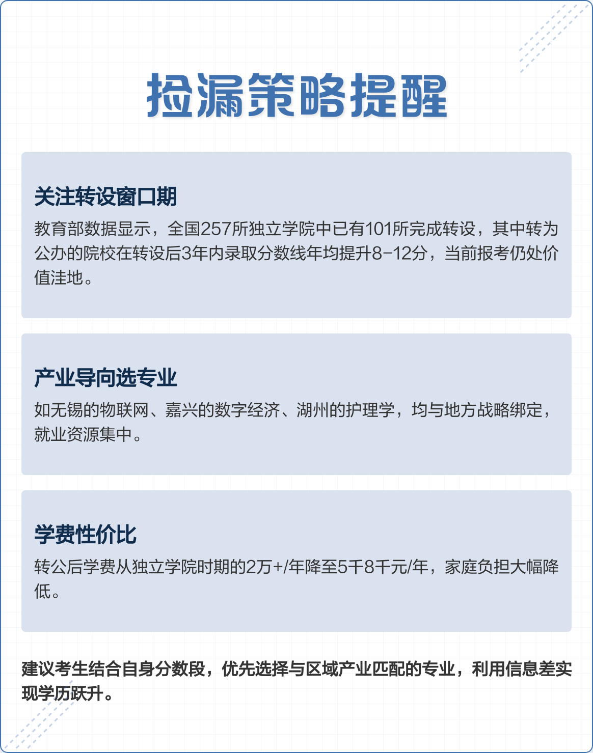 高考捡漏院校逻辑	，哪些情况存在分数洼地_高考捡漏的三个秘诀