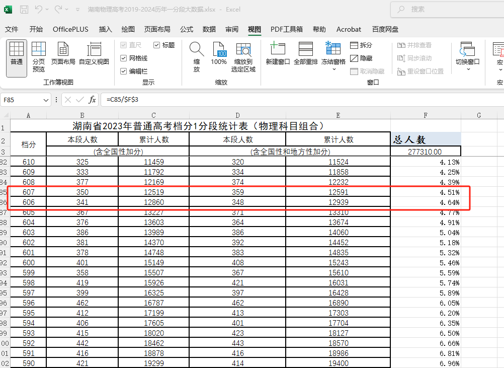 一分一段表怎么用，志愿填报关键工具解析_一分一段表2026怎么填